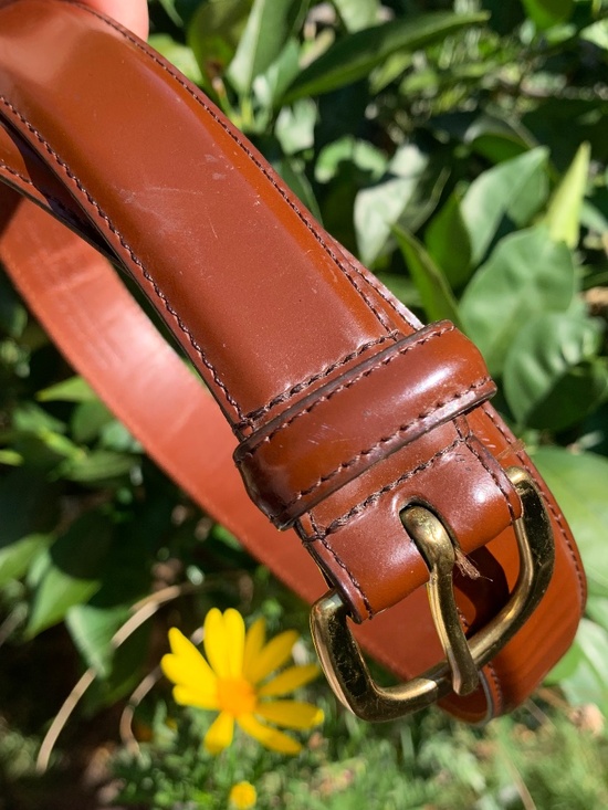 Vintage Coach Brown Leather Belt main image 8